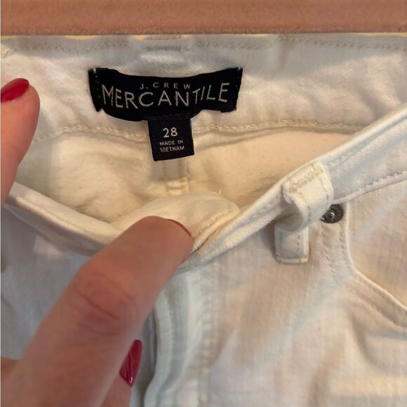 J. Crew White Skinny Jeans Modern Fit - Picture 3 of 6